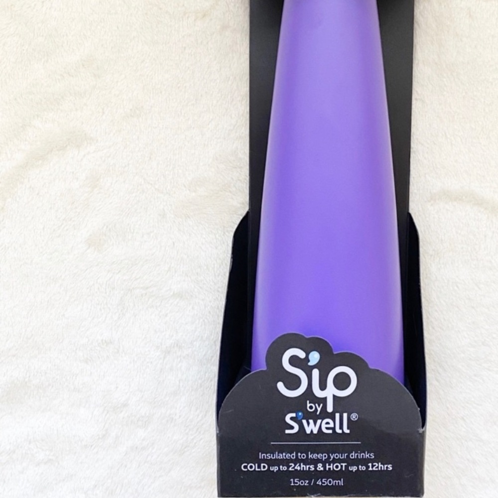 Gift ready Water Bottle for Hydration - NWT Gift Quality Purple Swell💦 - Picture 5 of 10